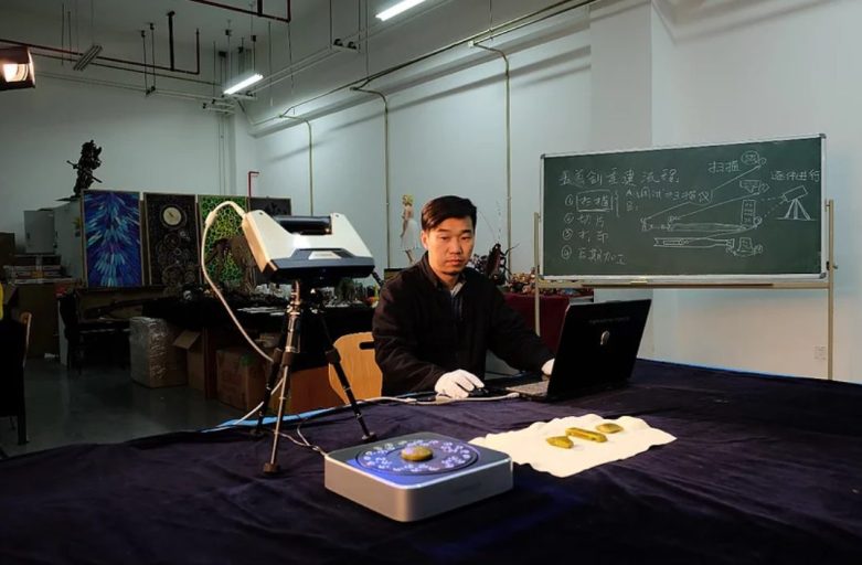 Zhangfei Printing Art Studio เลือกใช้ 3D Scanner ในการผลิตดาบโดยกระบวนการวิศวกรรมย้อนรอย
