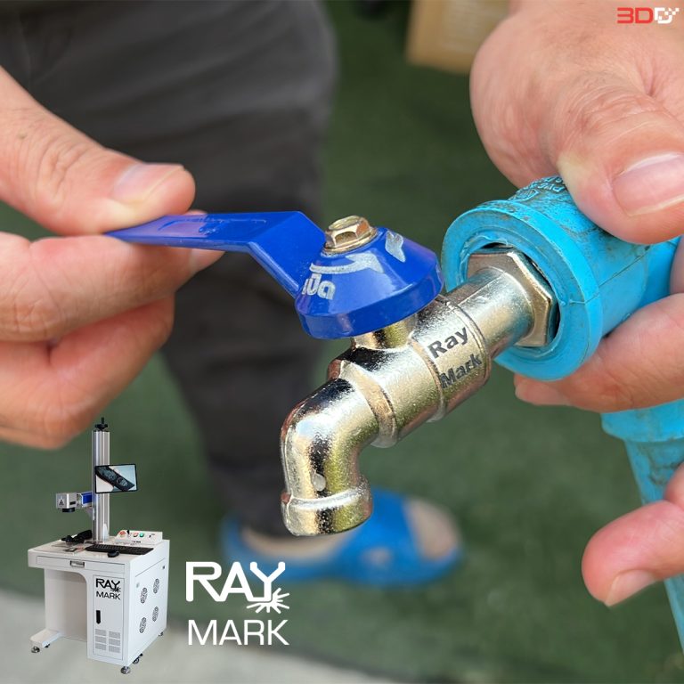 Read more about the article การแกะสลัก Marking Laser บนก็อกน้ำสเตนเลส