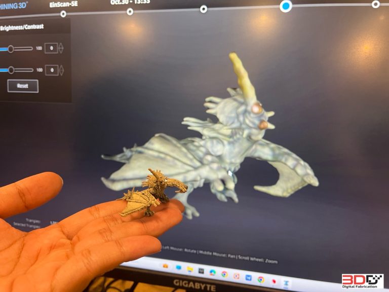 Read more about the article วิธีการ Scan Model ให้เป็นไฟล์ 3 มิติเพื่อนำไปปรับแต่งต่อโดยใช้ 3D Scanner