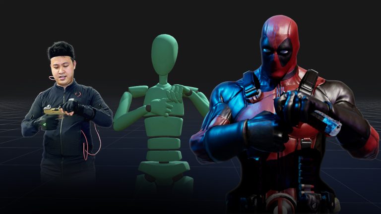 Read more about the article สวมบทฮีโร่สุดกวน Deadpool ด้วย  Motion Capture | Rokoko  Mocap Suit