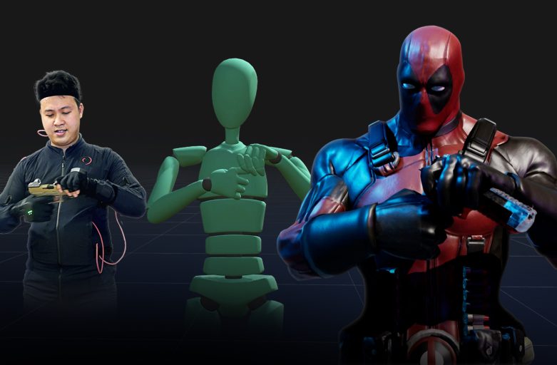 สวมบทฮีโร่สุดกวน Deadpool ด้วย  Motion Capture | Rokoko  Mocap Suit