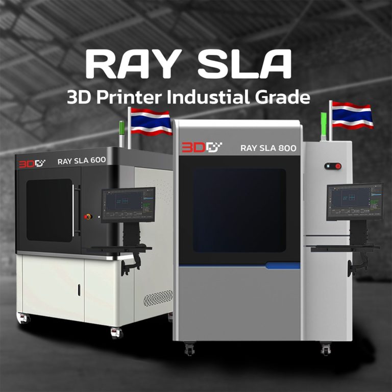Read more about the article Preview เปิดตัว RAY SLA 3D Printer ระดับอุตสาหกรรม สายการผลิต เครื่องใหญ่ แบรนด์คนไทย