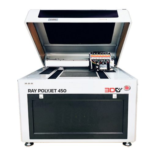 Ray PolyJet 450 เครื่องพิมพ์ 3มิติระบบ UV ลงสี CMYK ในตัว | Full Color Multi Material 3D Printer