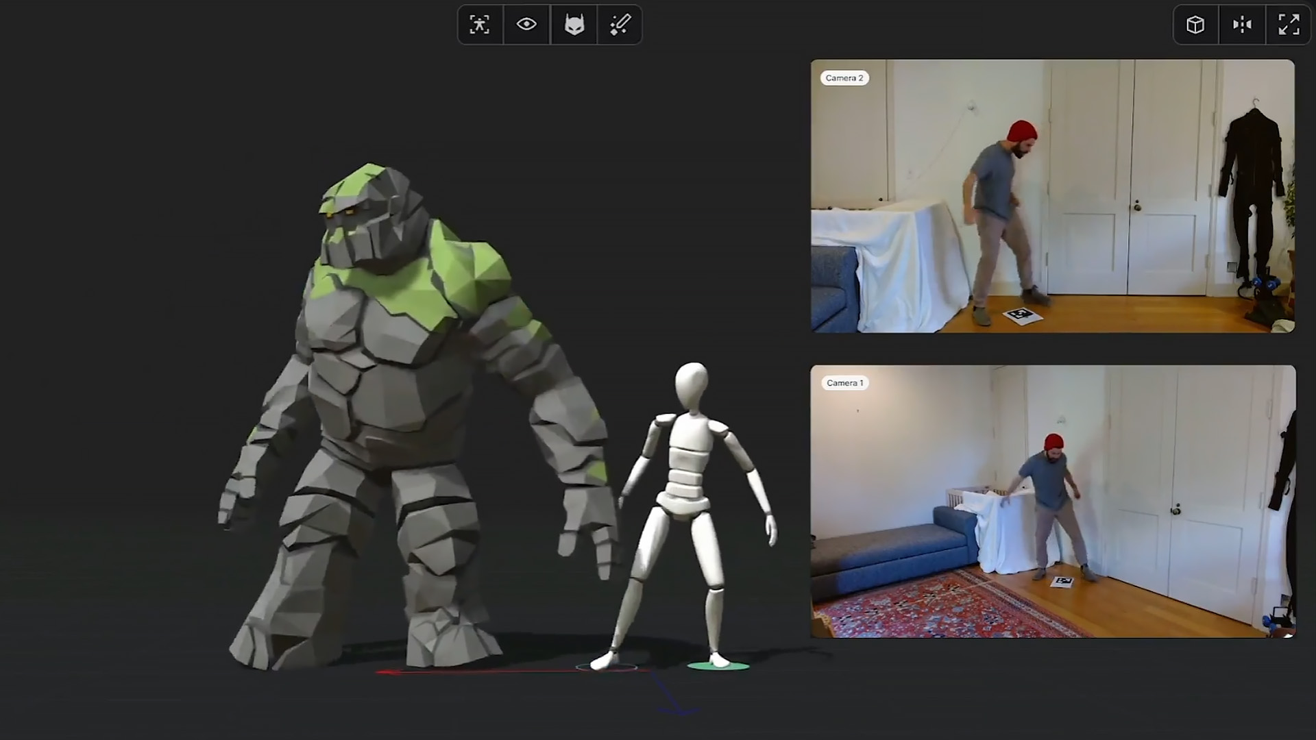 Rokoko Vision (Dual Camera) | Ai สำหรับตรวจจับความเคลื่อนไหว Motion ...