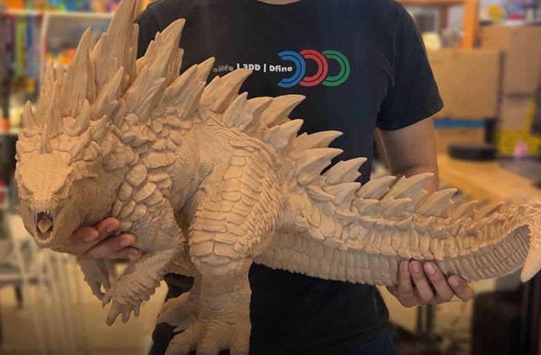 Kaiju ที่แข็งแกร่งที่สุด Godzila ขนาดใหญ่ 800mm