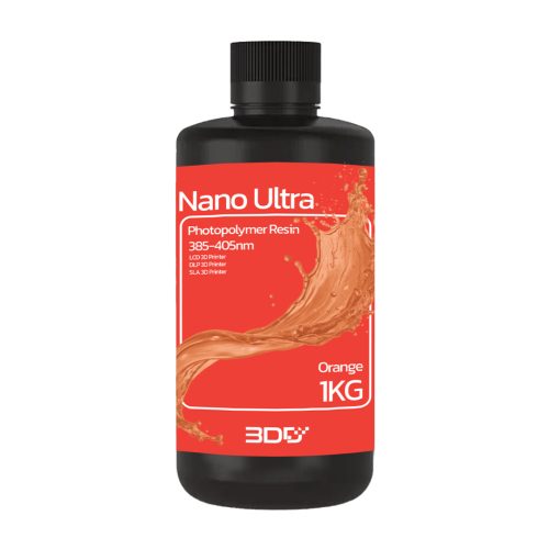 3DD Nano Ultra-Detail Resin 1Kg เรซิ่นความละเอียดสูงสุด สีส้ม - Image 4