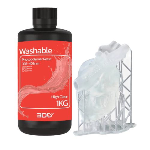 3DD Washable Resin 1Kg เรซิ่นมาตรฐาน ล้างได้ด้วยน้ำเปล่า - Image 3