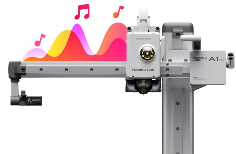 Read more about the article 3D printer ร้องเพลงได้ สอนแปลงเสียง เป็น G-Code