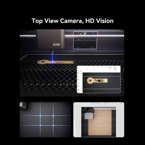 Creality Falcon A1 | A1 Pro | เครื่องเลเซอร์ตัด และแกะสลักขนาด 20Watt Auto Focus ใช้งานง่าย - Image 21