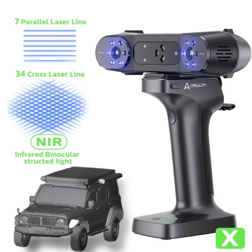 Creality Raptor X สแกนสามมิติ Wireless NIR | Parallel Laser 7 | Cross Laser 34