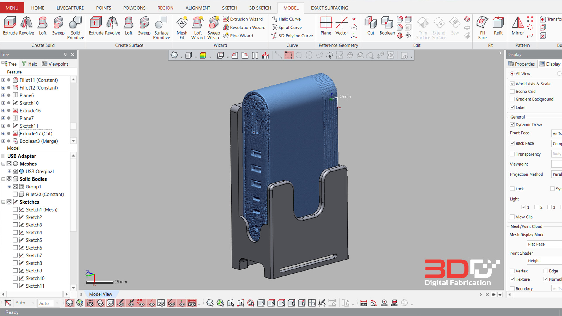 Raptor X 3D Scanner : สแกน USB Hub Adapter สำหรับการทำงาน Reverse ...