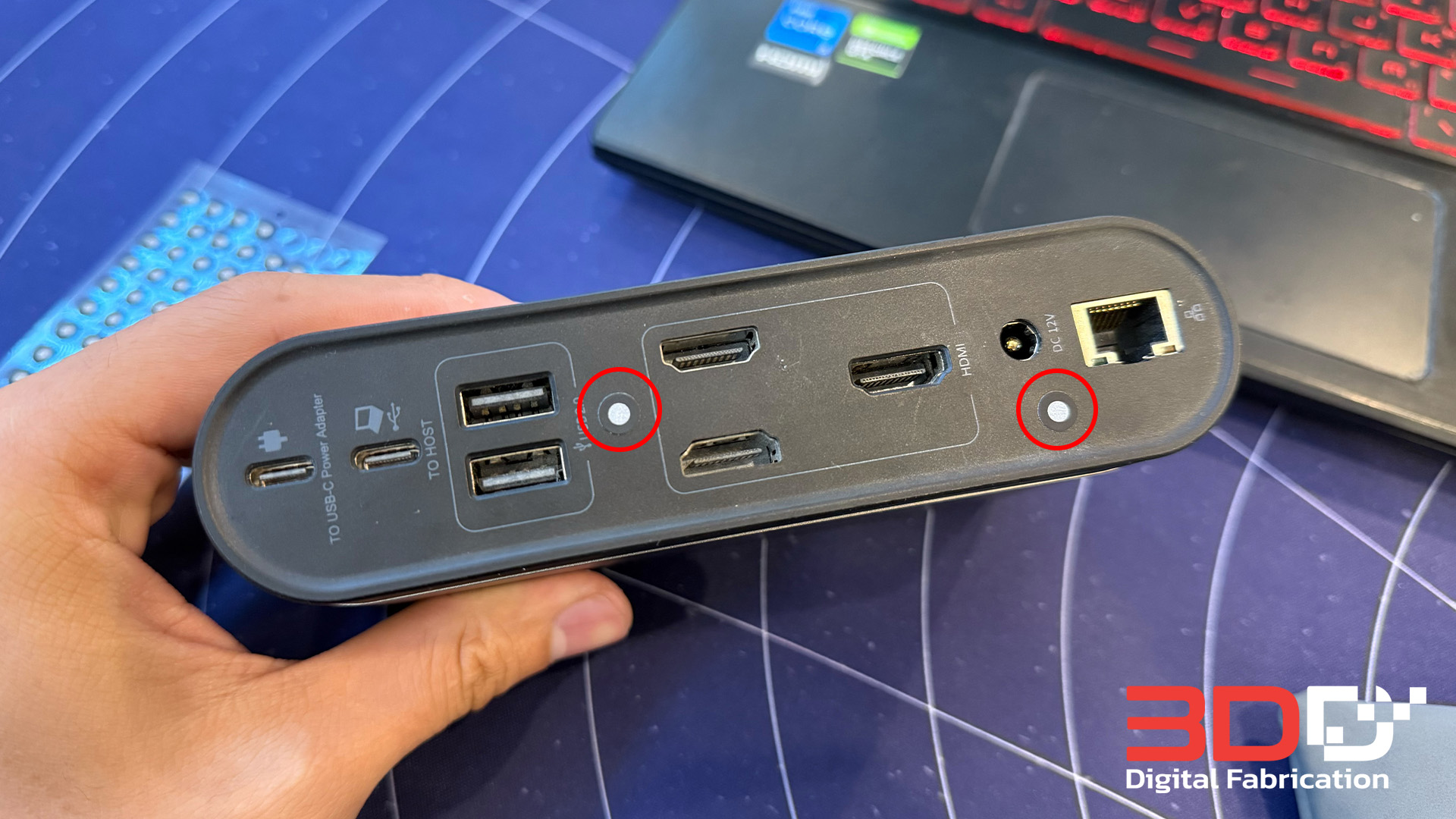 Raptor X 3D Scanner : สแกน USB Hub Adapter สำหรับการทำงาน Reverse ...