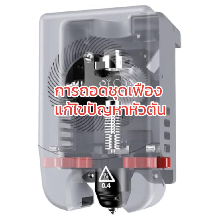 Read more about the article Support : ADV5M / ADV5MPro การถอดชุดเฟืองแก้ไขหัวตัน