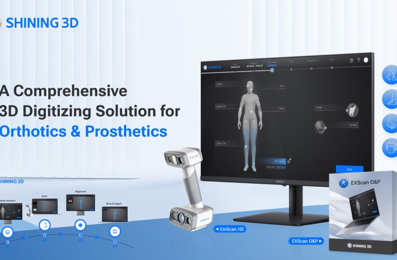 ปฏิวัติวงการ O&P(Orthotics & Prosthetics) ด้วยเทคโนโลยี 3D สแกนกับ EinScan H2 และ EXScan