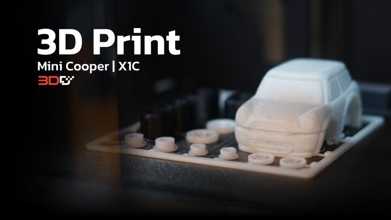 Read more about the article 3D Print Model Mini Cooper | X1C