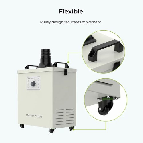 Creality Falcon Smoke Purifier 45W/180W | เครื่องดูดกลิ่นและควัน สำหรับเครื่องเลเซอร์ตัด แกะสลัก - Image 11