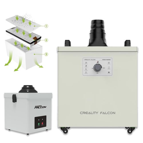 Creality Falcon Smoke Purifier 45W/180W | เครื่องดูดกลิ่นและควัน สำหรับเครื่องเลเซอร์ตัด แกะสลัก - Image 2