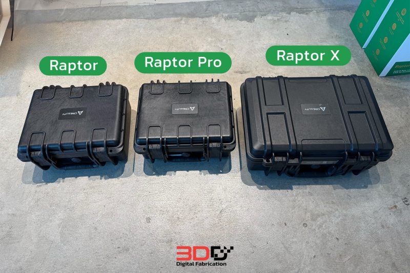 Raptor Series สามพี่น้อง Raptor, Pro, X แรงต่างกัน ตามงบ | 3DD Digital ...