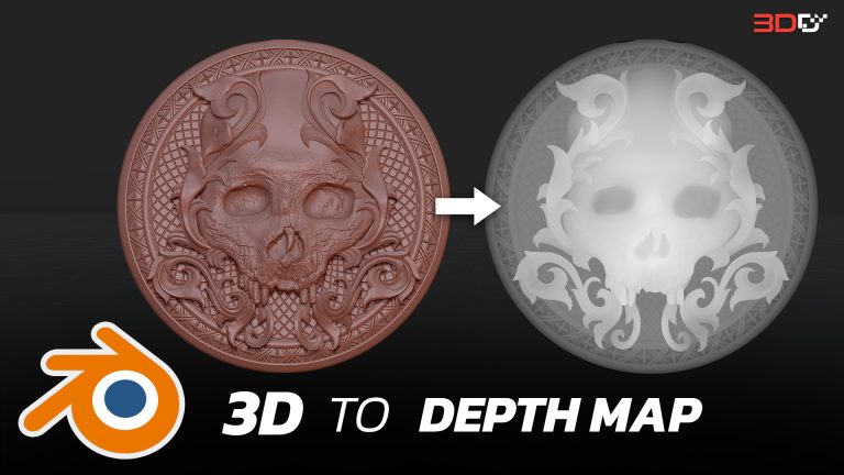 Read more about the article สอนสร้างภาพ Depth Map จากโมเดล 3D ด้วย Blender ฟรี! ไว้ใช้กับเครื่อง Ray 3D