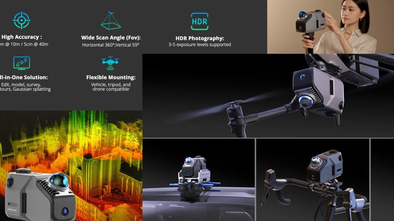 Read more about the article คุณสมบัติเด่นของ Eagle LiDAR Scanner