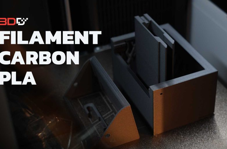ใหม่ Filament Carbon Fiber PLA | ผิวสัมผัสด้านแบบพรีเมียม ช่วยเพิ่มความแข็งแรง