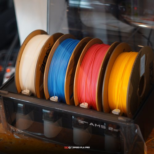 CMYW PACK Speed PLA Pro 3DD Filament | แพ็ค ซีเอ็มวายไวท์ เส้นพลาสติกไฮสปีด พีแอลเอ 3DD - Image 2