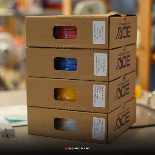 CMYW PACK Speed PLA Pro 3DD Filament | แพ็ค ซีเอ็มวายไวท์ เส้นพลาสติกไฮสปีด พีแอลเอ 3DD - Image 4