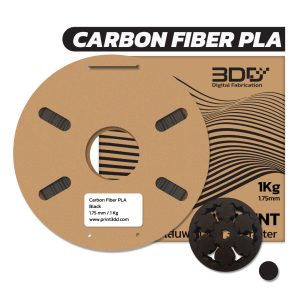 Carbon Fiber PLA Black 3DD Filament | เส้นพลาสติกคาร์บอนไฟเบอร์ พีแอลเอ 3DD