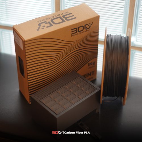 Carbon Fiber PLA Black 3DD Filament (PLA-CF) | เส้นพลาสติกคาร์บอนไฟเบอร์ พีแอลเอ 3DD - Image 7