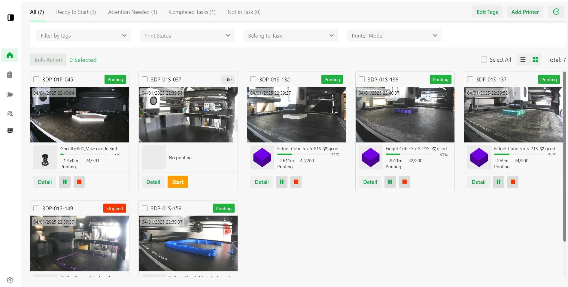 Bambu Farm Manager จัดการ 3D printing farm โรงงาน 3D Printing - Image 7