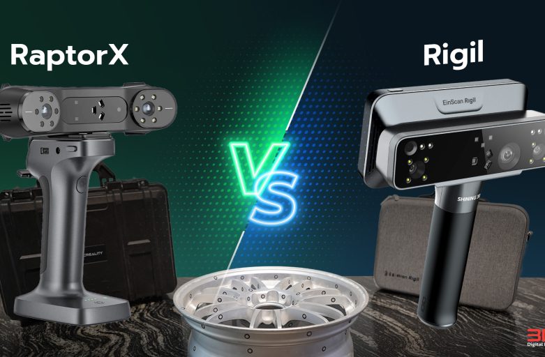 Rigil vs Raptor X | Laser 3D Scanner Wireless ที่น่าใช้ที่สุดปี 2025-26