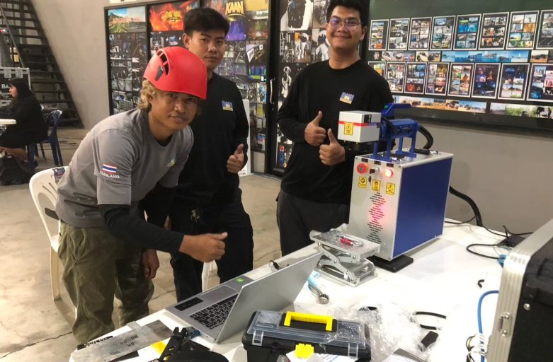 ขอขอบคุณ : บริษัท บ้านริก จำกัด กับเครื่อง Ray mark 30E Handheld