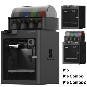 Bambu Lab P1S / Combo / Combo โครงสร้างปิดขนาดพิมพ์ 256 x 256 x 256mm