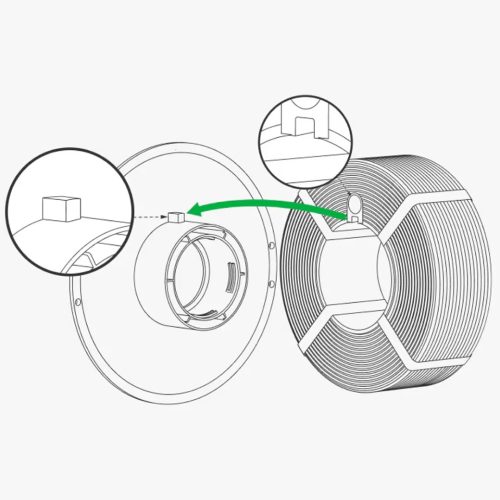 Bambu PLA Lite : วัสดุเส้นพลาสติก PLA Lite แท้พร้อม RFID Auto Setting ม้วนเต็ม และ Refill (ใช้กับ 3D Printer ยี่ห้ออื่นได้) - Image 3