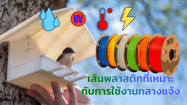 Read more about the article เส้นพลาสติกที่เหมาะกับการใช้งานกลางแจ้ง