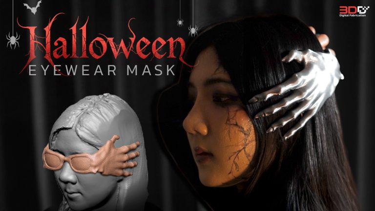 Read more about the article DIY คอสตูม Halloween สุดยูนีคด้วย 3D Scan & Print