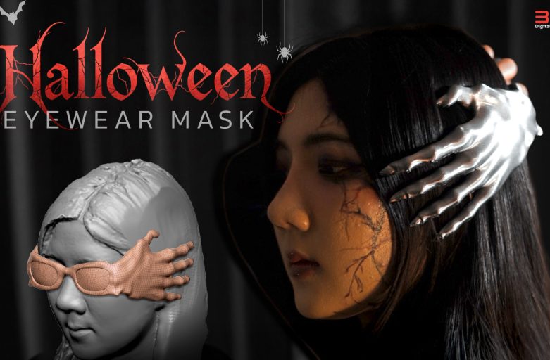 DIY คอสตูม Halloween สุดยูนีคด้วย 3D Scan & Print