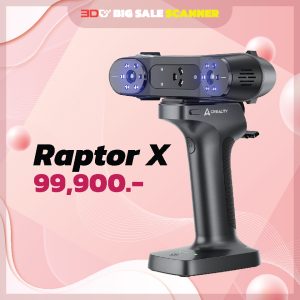 🔥BIGSALE | Creality Raptor X สแกนสามมิติ Wireless NIR | Parallel Laser 7 | Cross Laser 34