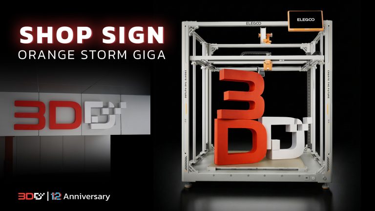 Read more about the article Elegoo Orange Storm Giga เครื่องพิมพ์งานไซส์ใหญ่!! กับงานพิมพ์ป้ายร้าน 3DD