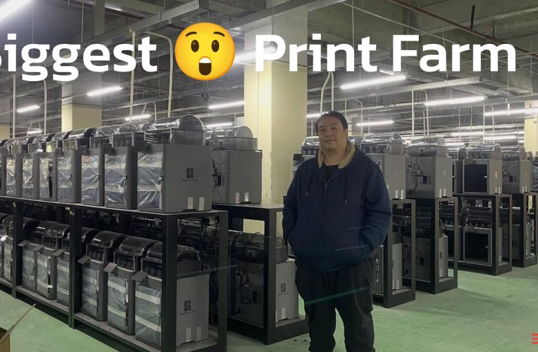 3D Print Farm ระดับโลก ใช้เครื่องอะไร?