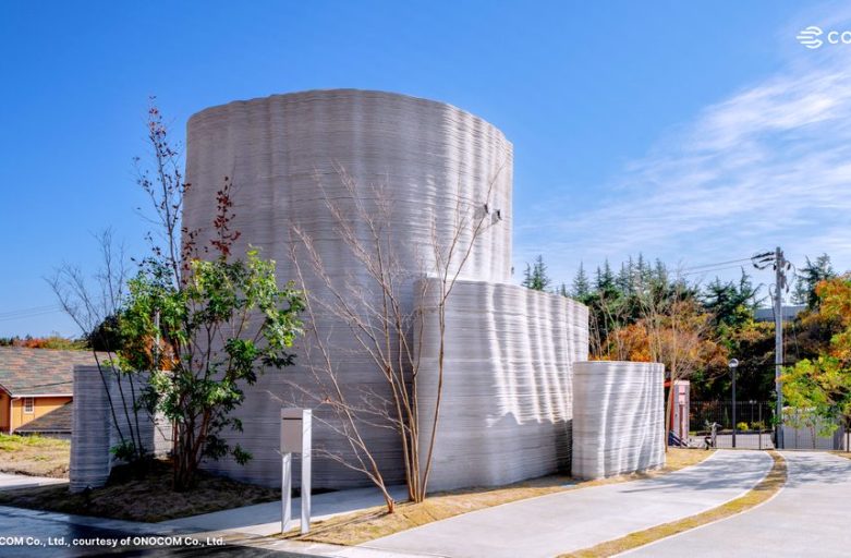 บ้านสองชั้นที่สร้างด้วยเทคโนโลยีการพิมพ์ 3 มิติ