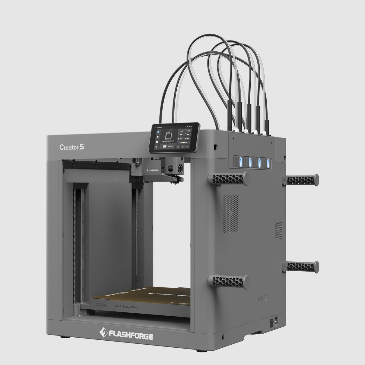 Flashforge Creator 5 / 5 Pro | Multi Head 3D Printer พิมพ์หลายสีได้เร็วมากขนาด 256x256x256 มม. - Image 4