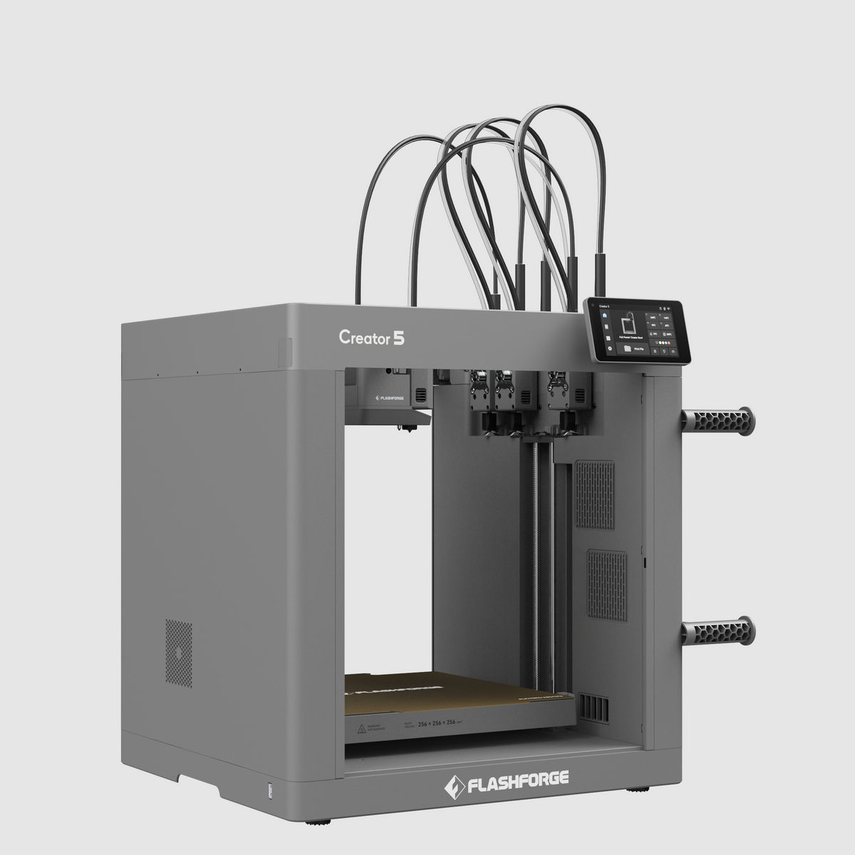Flashforge Creator 5 / 5 Pro | Multi Head 3D Printer พิมพ์หลายสีได้เร็วมากขนาด 256x256x256 มม. - Image 5