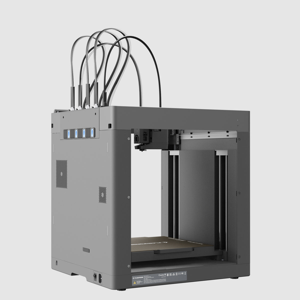 Flashforge Creator 5 / 5 Pro | Multi Head 3D Printer พิมพ์หลายสีได้เร็วมากขนาด 256x256x256 มม. - Image 3