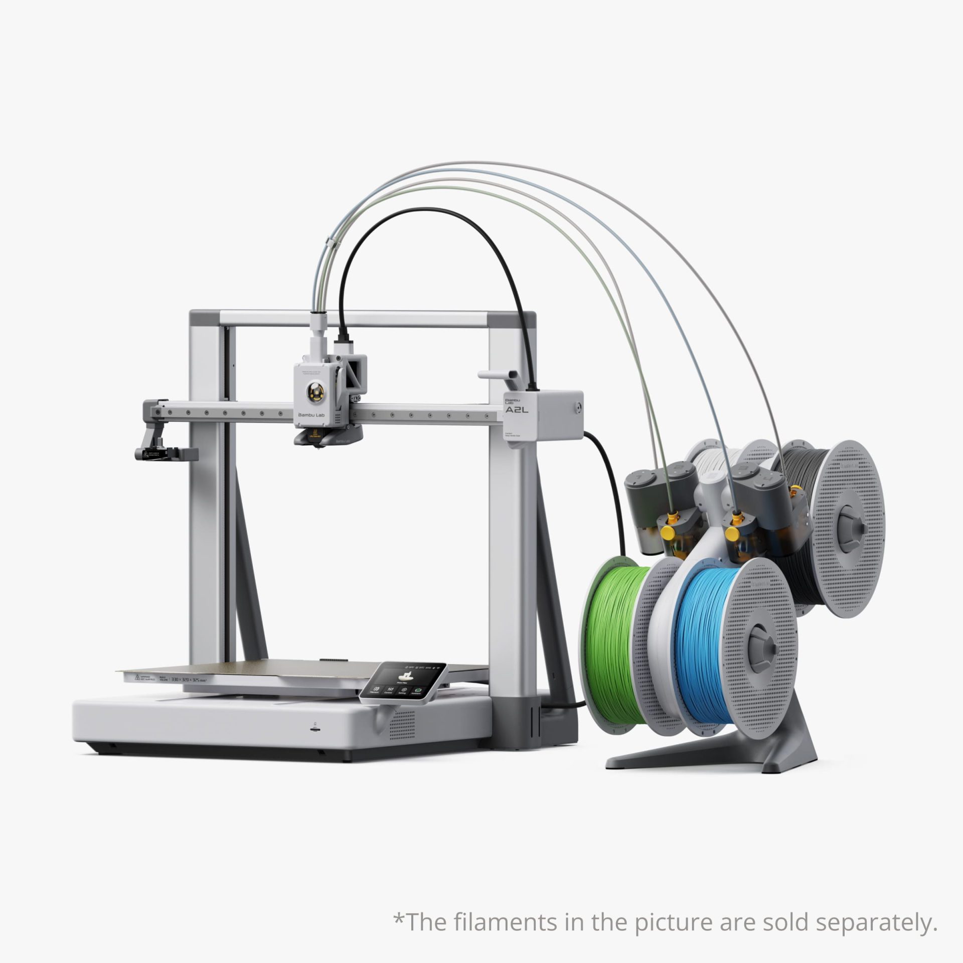 Bambu Lab A2L | 3D Printer ขนาดใหญ่ 330x320x325มม โครงเปิด ราคาประหยัด รองรับสูงสุด 19 สี - Image 6
