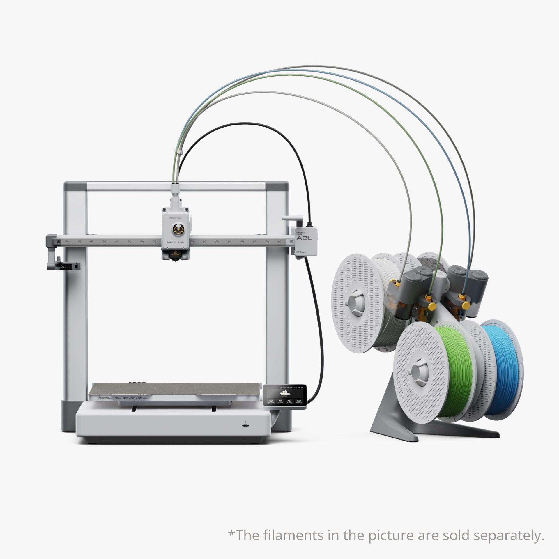 Bambu Lab A2L | 3D Printer ขนาดใหญ่ 330x320x325มม โครงเปิด ราคาประหยัด รองรับสูงสุด 19 สี - Image 14