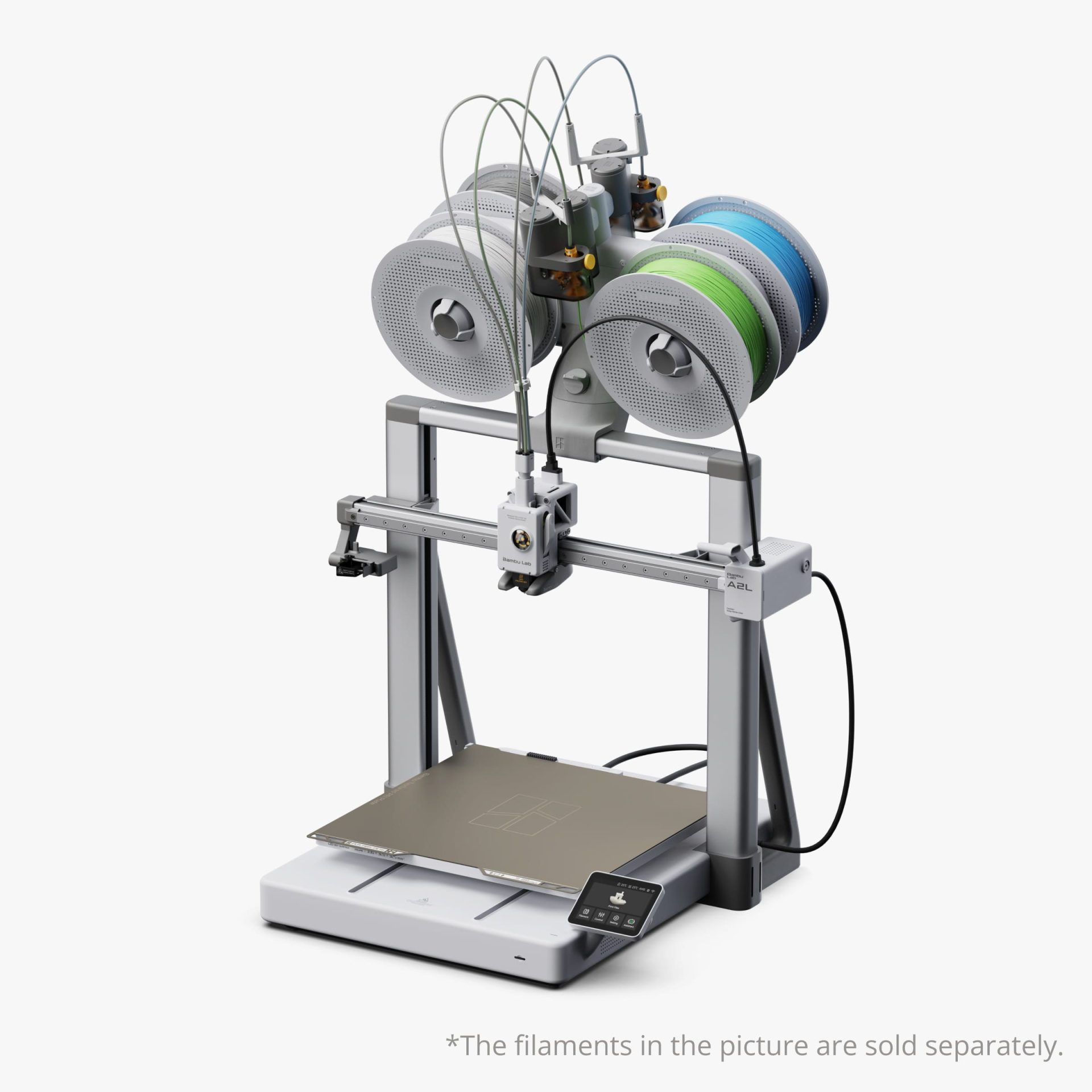 Bambu Lab A2L | 3D Printer ขนาดใหญ่ 330x320x325มม โครงเปิด ราคาประหยัด รองรับสูงสุด 19 สี - Image 12