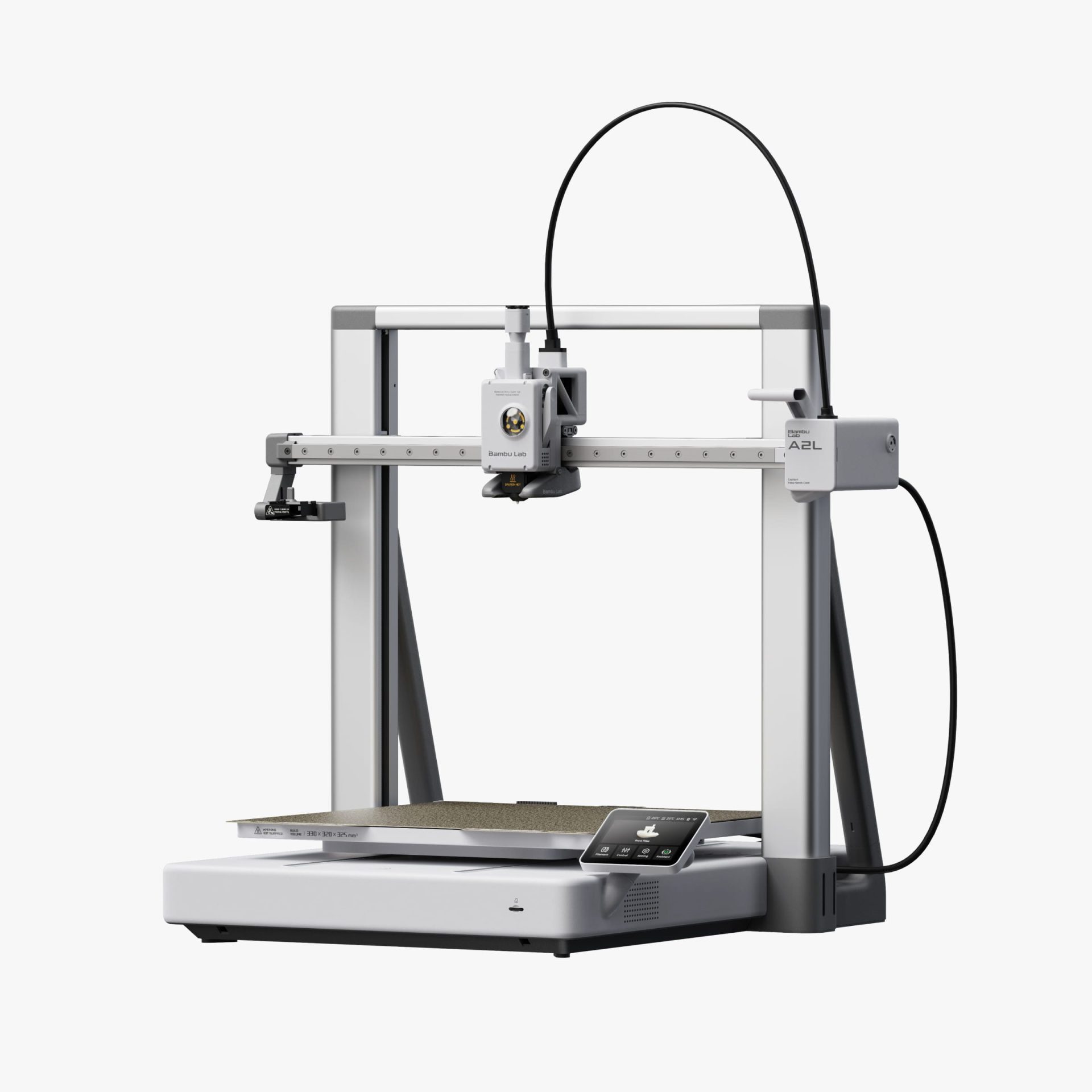 Bambu Lab A2L | 3D Printer ขนาดใหญ่ 330x320x325มม โครงเปิด ราคาประหยัด รองรับสูงสุด 19 สี - Image 5