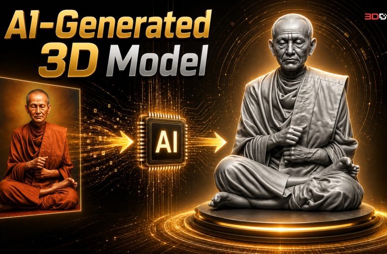 สร้างโมเดล 3D ด้วย AI ใครก็สร้างโมเดลได้!…แม้ไม่เคยทำไฟล์มาก่อน