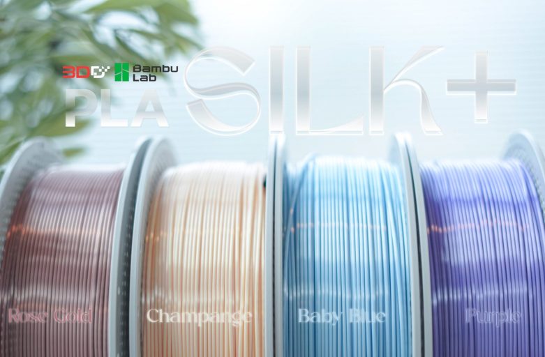 เส้นพลาสติก Filament ติดแกรม Bambu PLA Silk+ จากแบรนด์ Bambu Lab